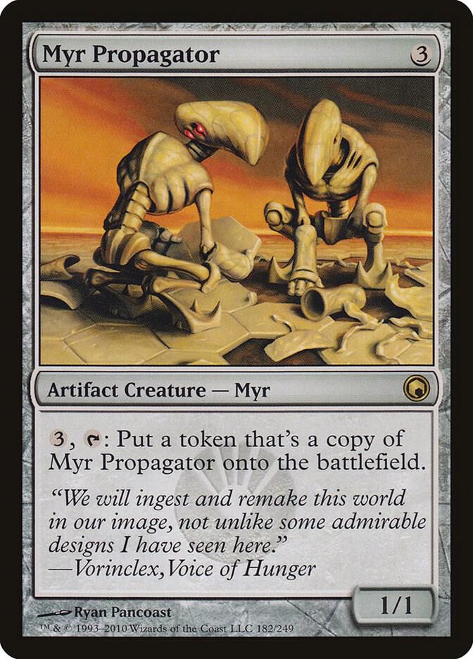 Myr Propagator 182 card from Scars of Mirrodin
