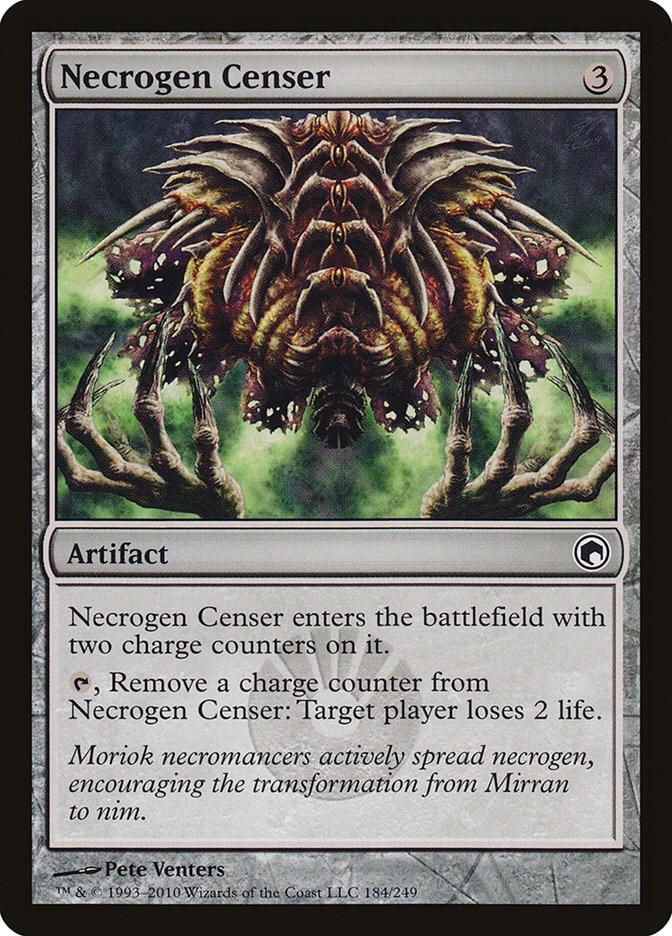 Necrogen Censer 184 card from Scars of Mirrodin