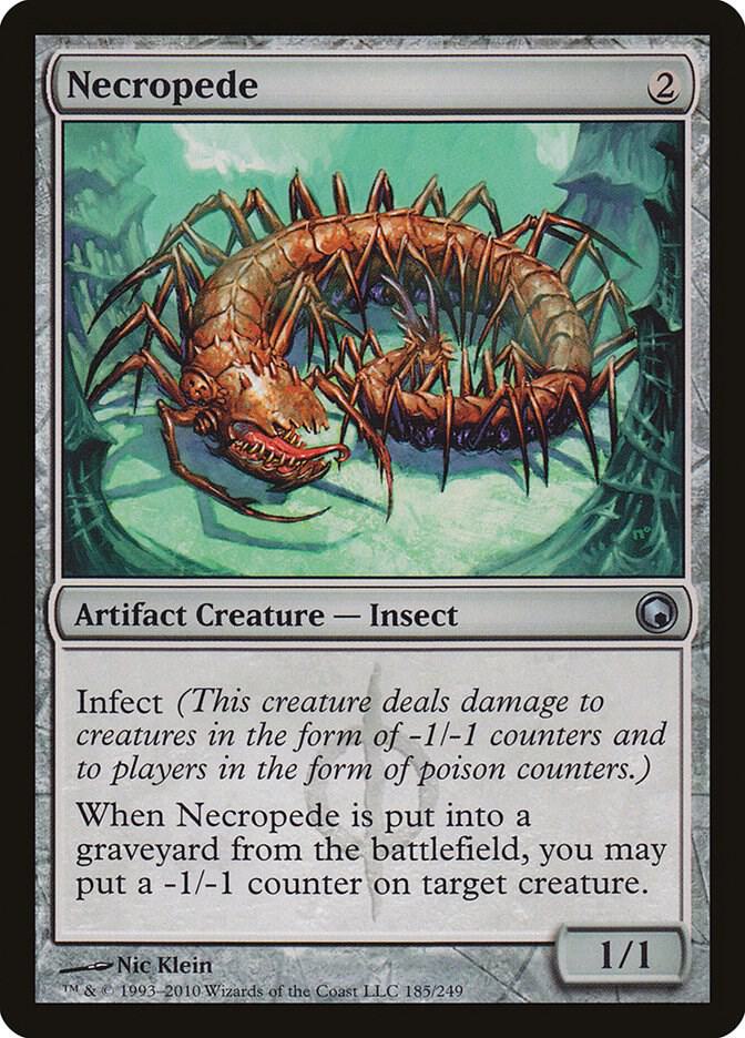 Necropede 185 card from Scars of Mirrodin