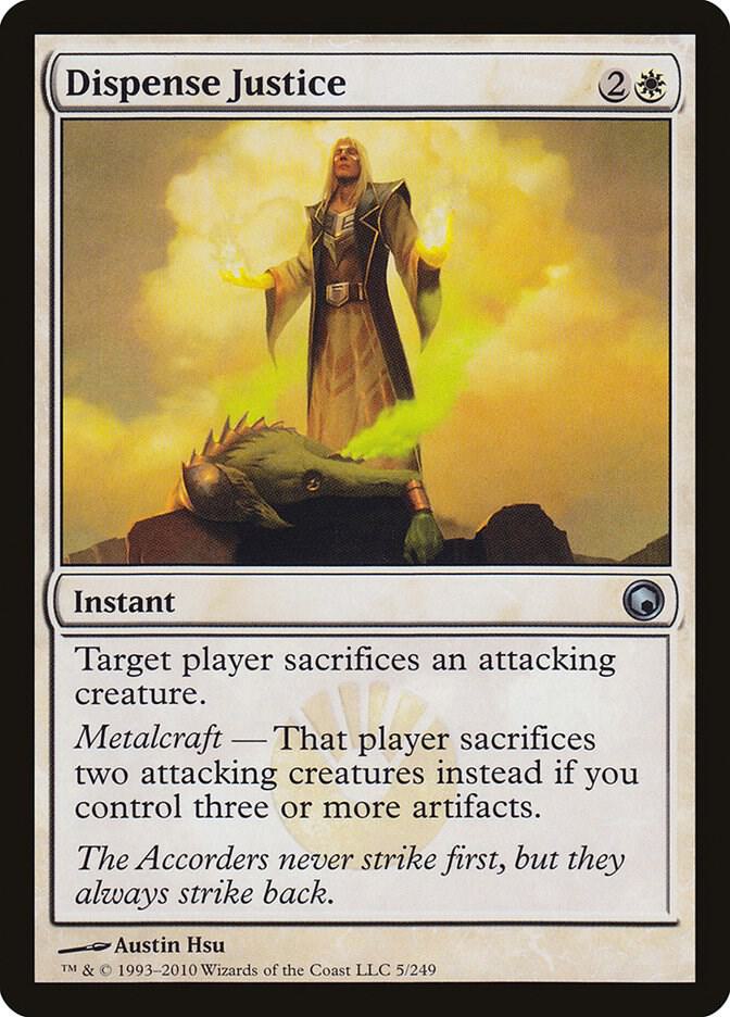 Dispense Justice 5 card from Scars of Mirrodin