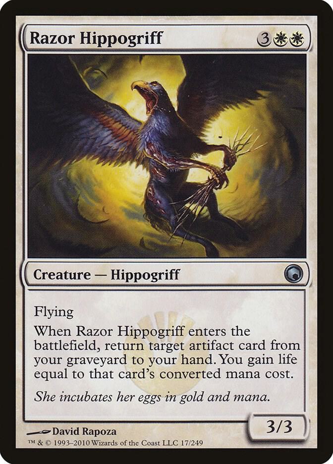 Razor Hippogriff 17 card from Scars of Mirrodin