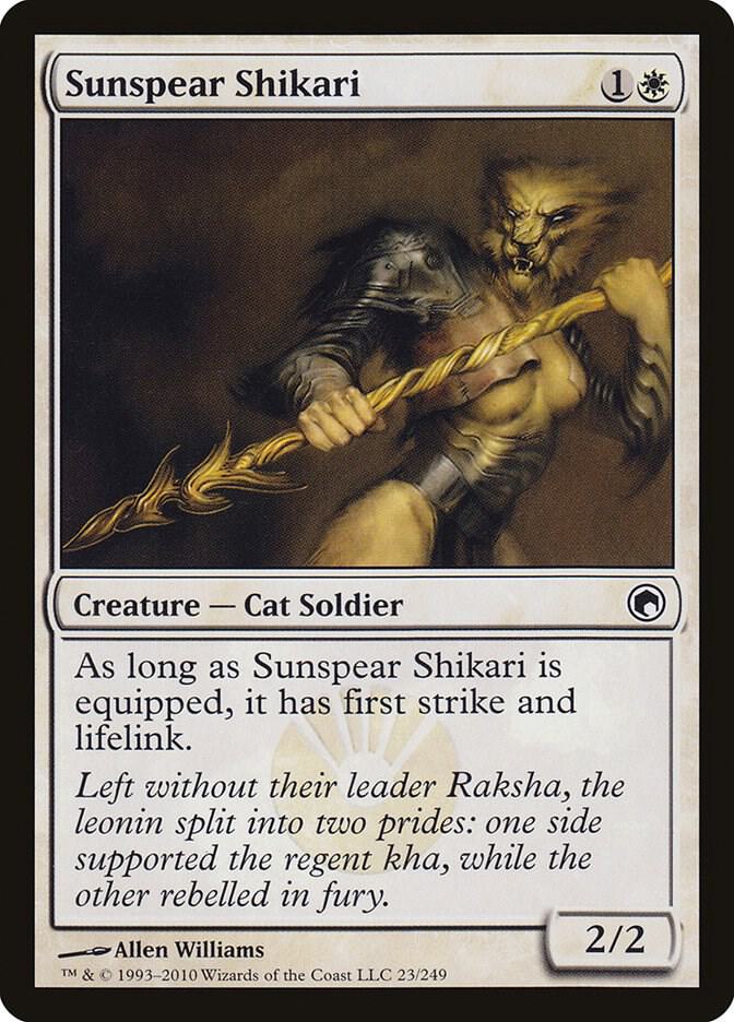 Sunspear Shikari 23 card from Scars of Mirrodin