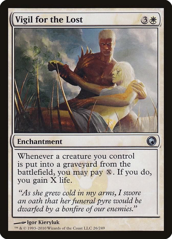 Vigil for the Lost 26 card from Scars of Mirrodin
