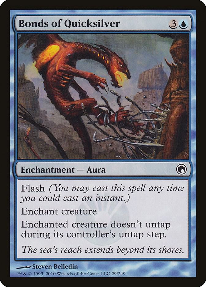 Bonds of Quicksilver 29 card from Scars of Mirrodin