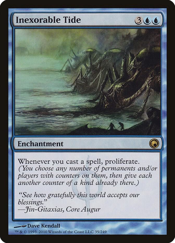 Inexorable Tide 35 card from Scars of Mirrodin