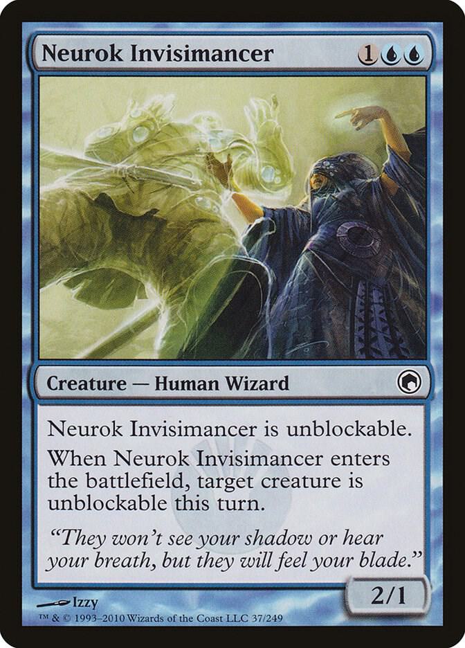 Neurok Invisimancer 37 card from Scars of Mirrodin