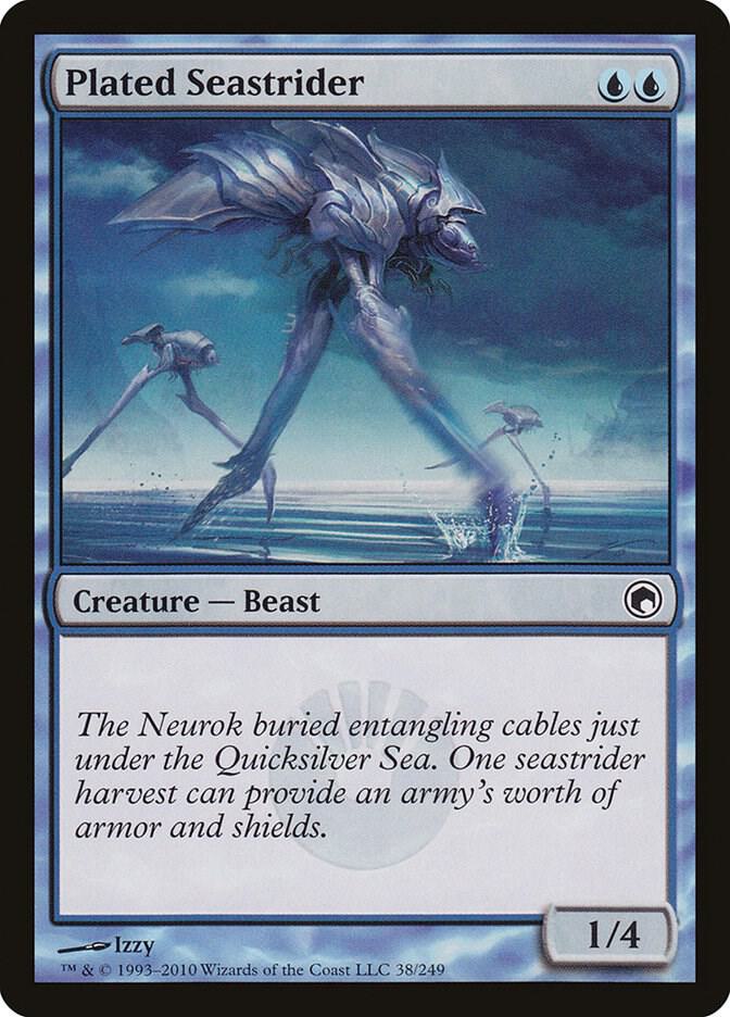 Plated Seastrider 38 card from Scars of Mirrodin