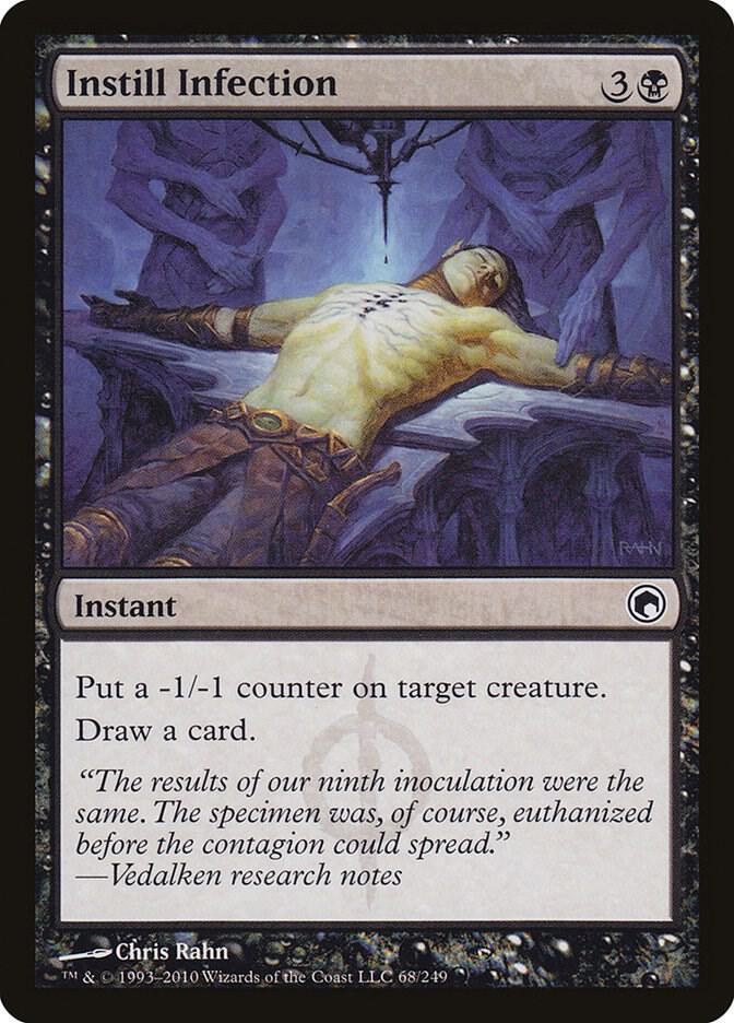Instill Infection 68 card from Scars of Mirrodin