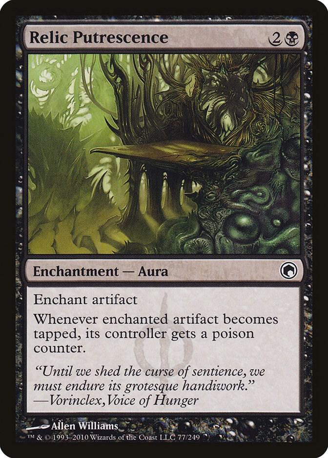 Relic Putrescence 77 card from Scars of Mirrodin