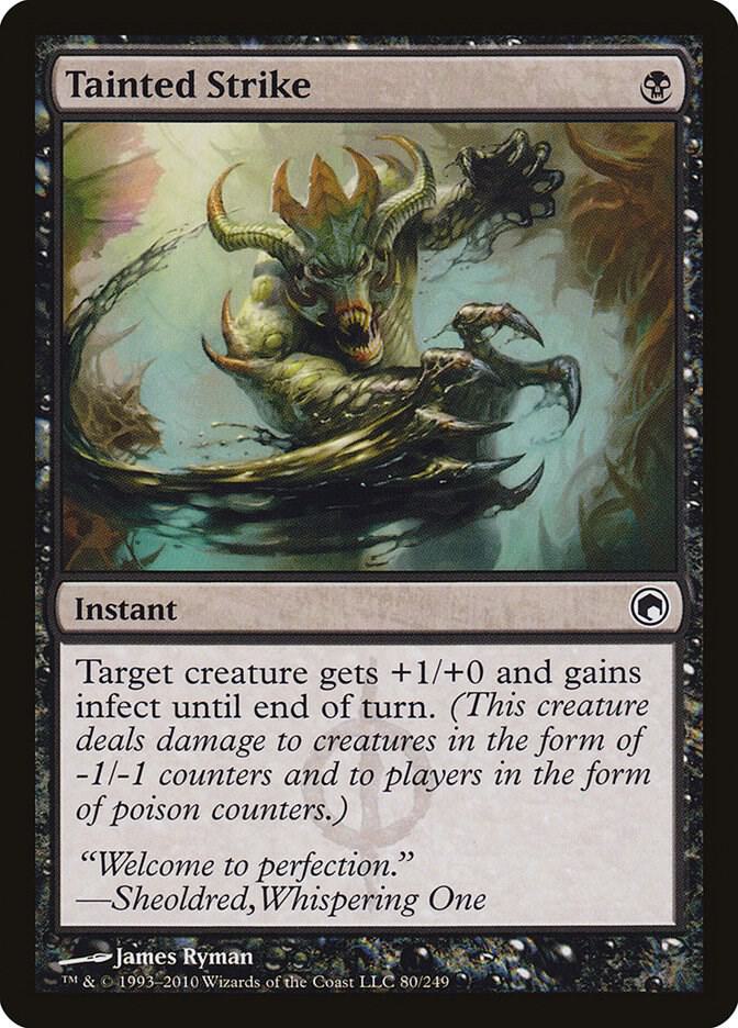 Tainted Strike 80 card from Scars of Mirrodin
