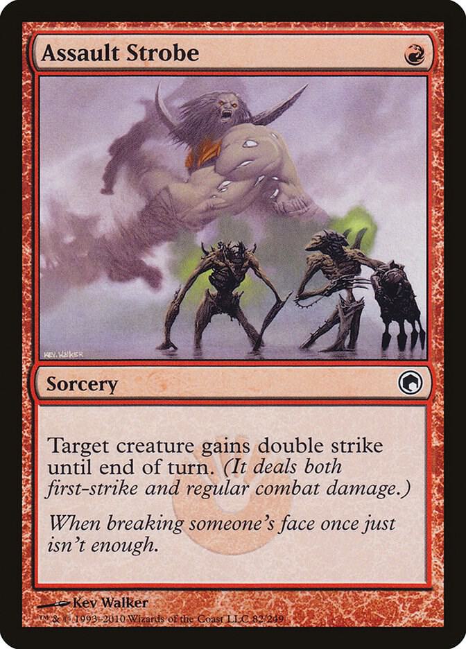 Assault Strobe 82 card from Scars of Mirrodin