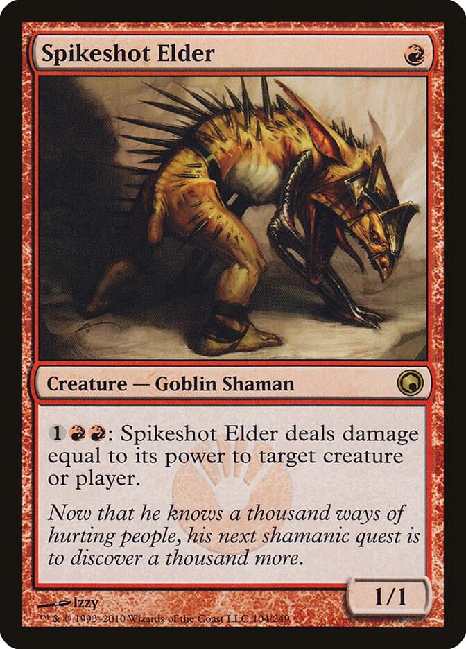 Spikeshot Elder 104 card from Scars of Mirrodin