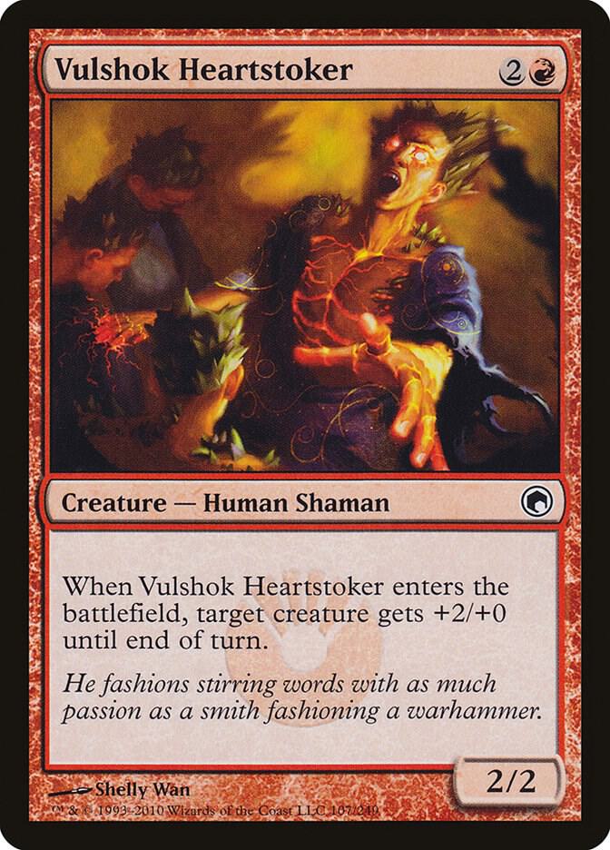 Vulshok Heartstoker 107 card from Scars of Mirrodin