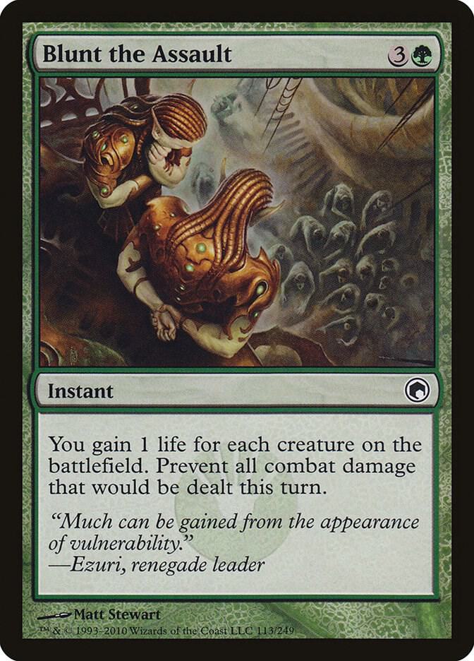 Blunt the Assault 113 card from Scars of Mirrodin