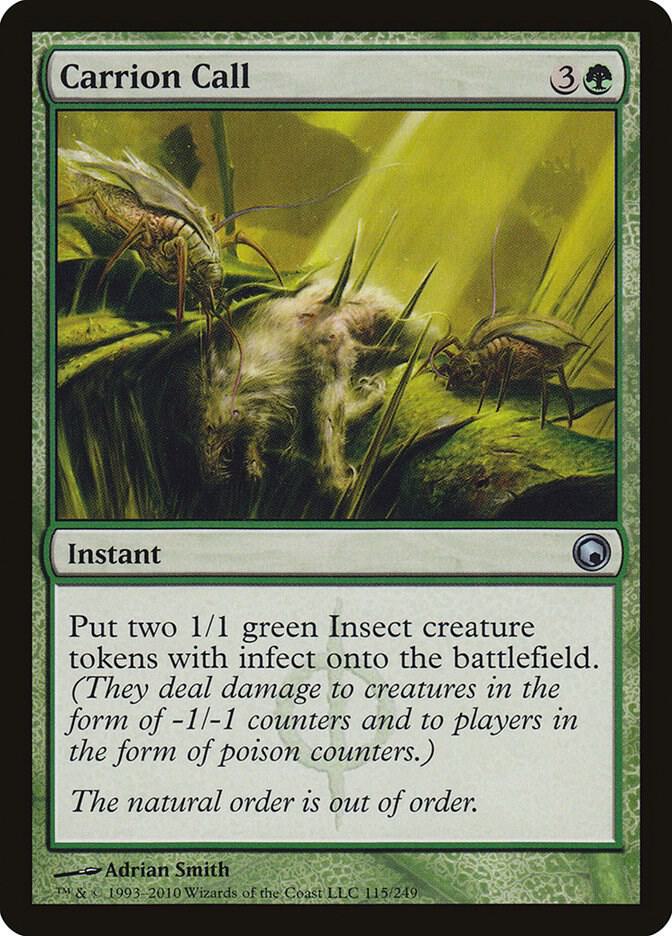 Carrion Call 115 card from Scars of Mirrodin