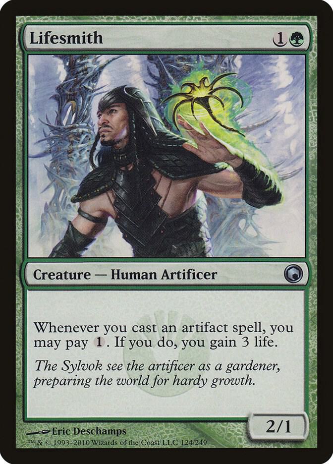 Lifesmith 124 card from Scars of Mirrodin