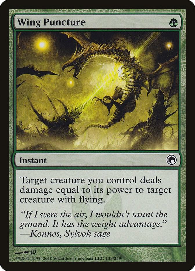 Wing Puncture 133 card from Scars of Mirrodin
