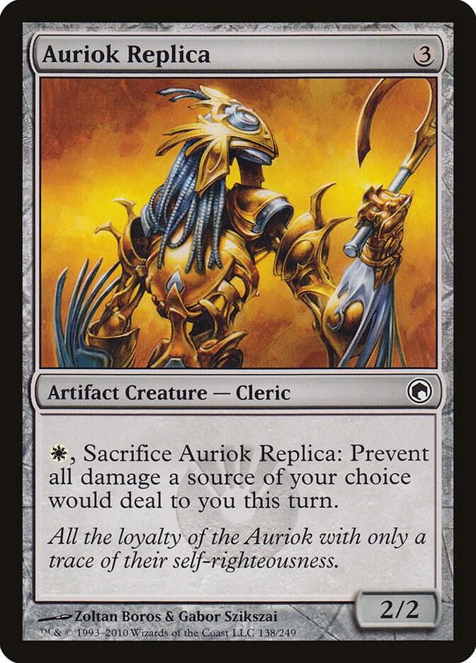 Auriok Replica 138 card from Scars of Mirrodin