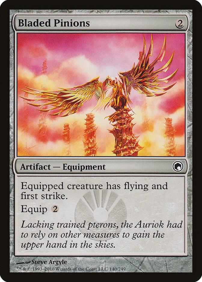 Bladed Pinions 140 card from Scars of Mirrodin