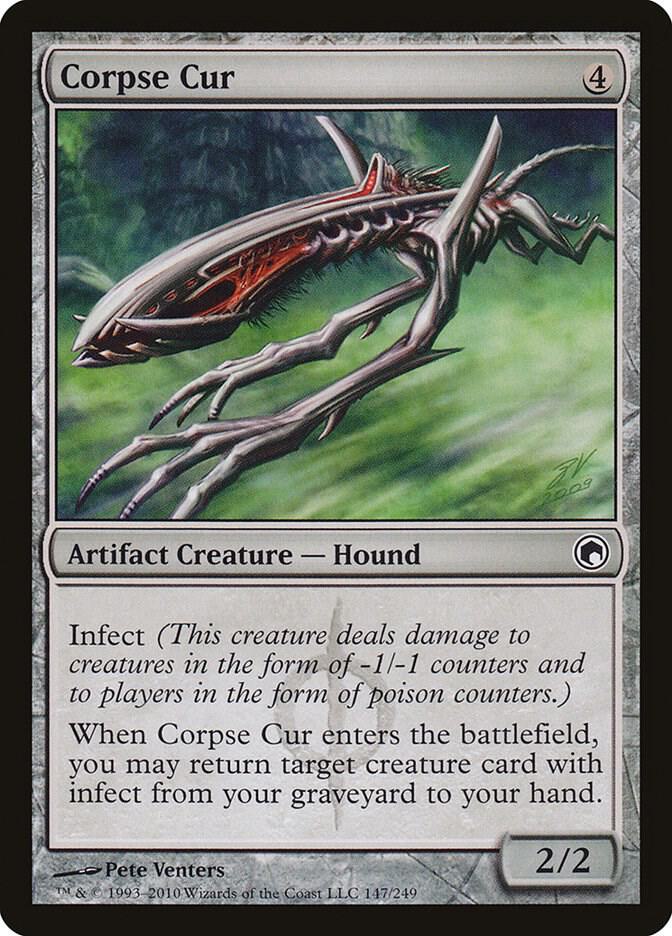 Corpse Cur 147 card from Scars of Mirrodin