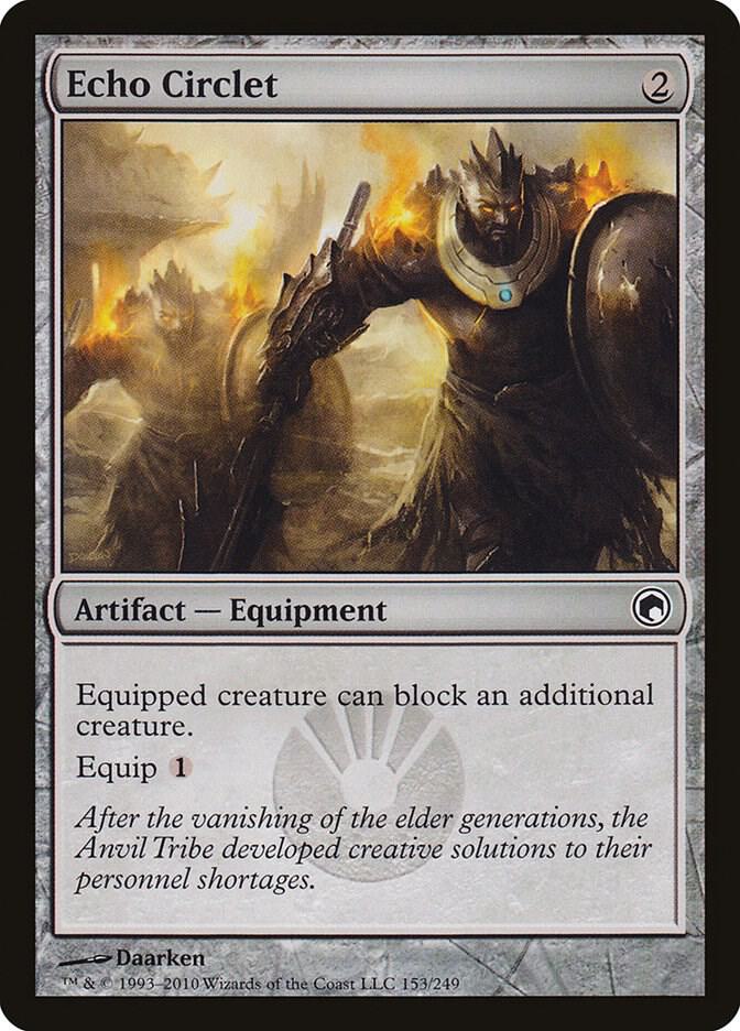 Echo Circlet 153 card from Scars of Mirrodin