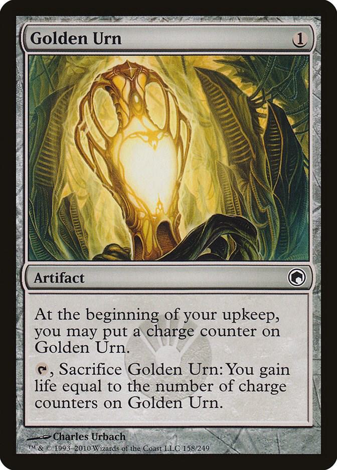 Golden Urn 158 card from Scars of Mirrodin