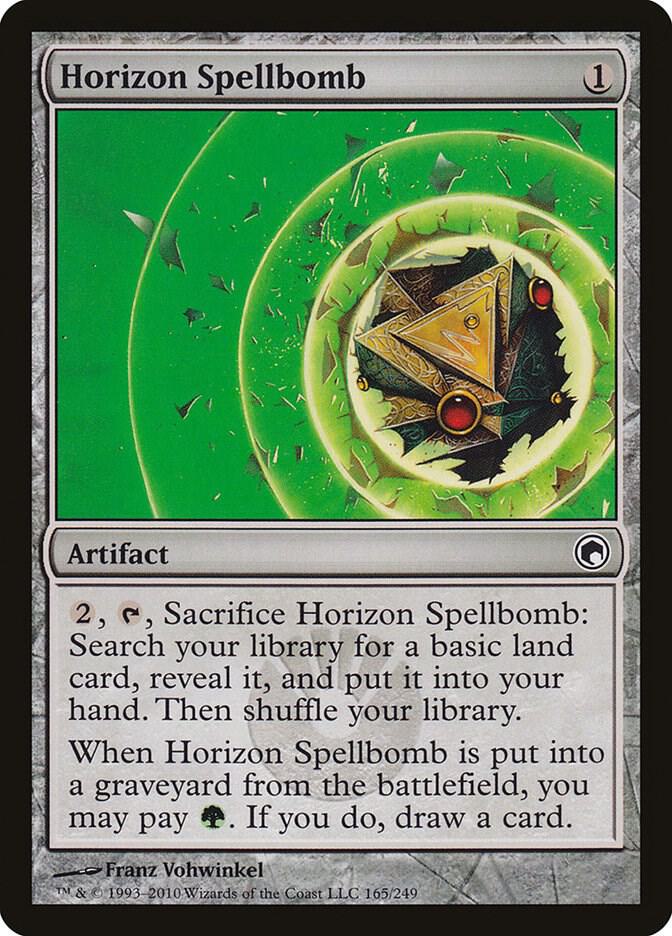 Horizon Spellbomb 165 card from Scars of Mirrodin