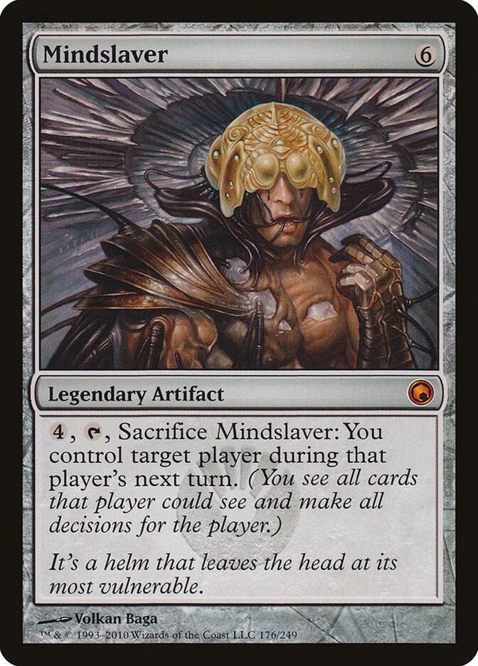 Mindslaver 176 card from Scars of Mirrodin