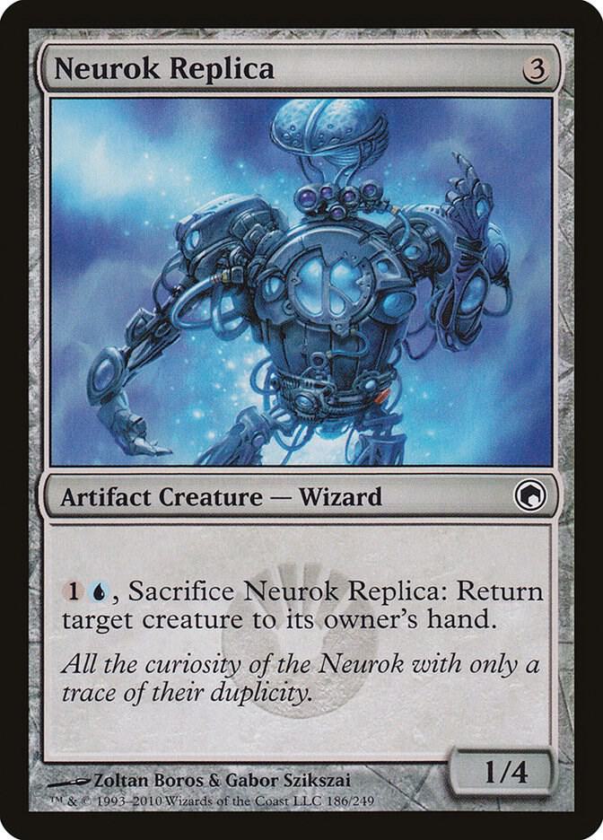Neurok Replica 186 card from Scars of Mirrodin