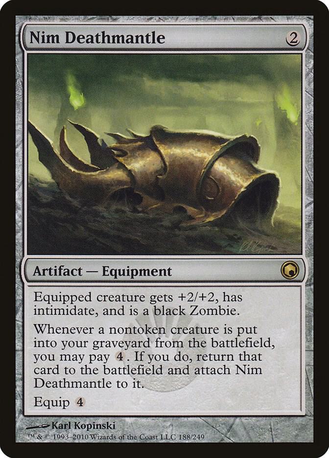 Nim Deathmantle 188 card from Scars of Mirrodin