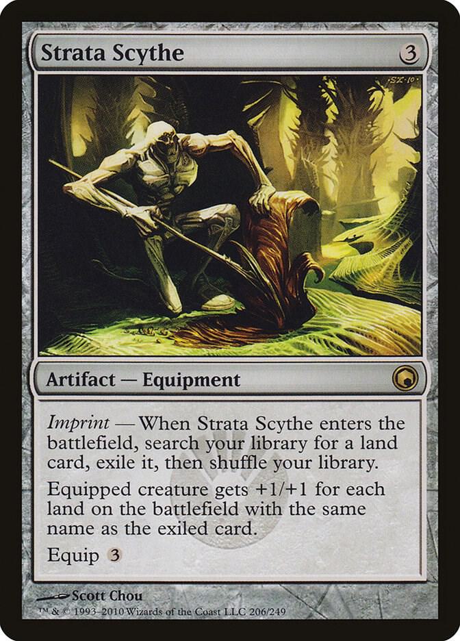 Strata Scythe 206 card from Scars of Mirrodin