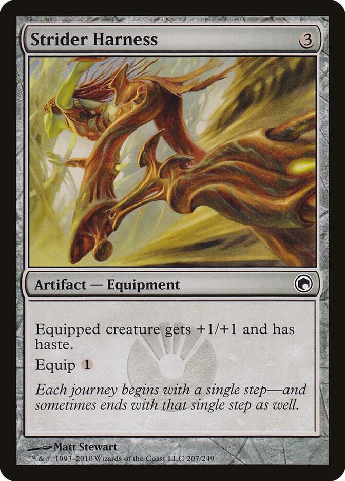 Strider Harness 207 card from Scars of Mirrodin
