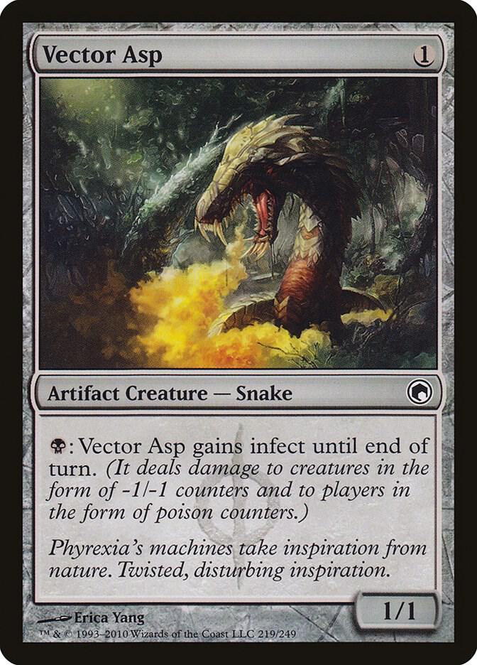 Vector Asp 219 card from Scars of Mirrodin