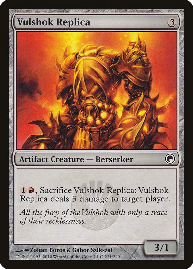 Vulshok Replica 221 card from Scars of Mirrodin