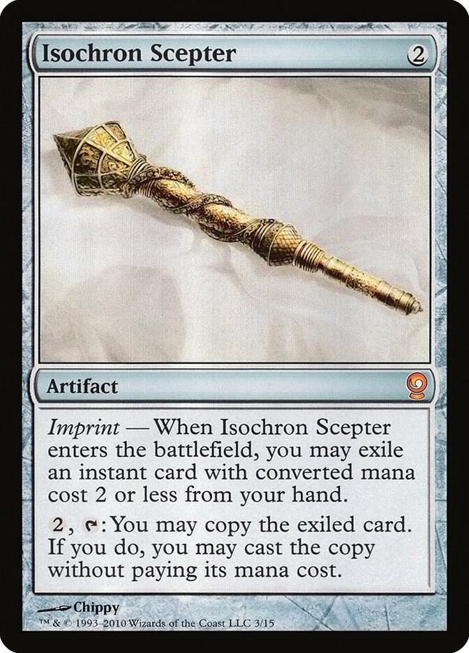 Isochron Scepter 3 card from From the Vault: Relics