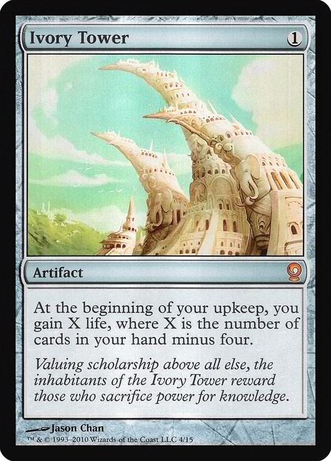 Ivory Tower 4 card from From the Vault: Relics