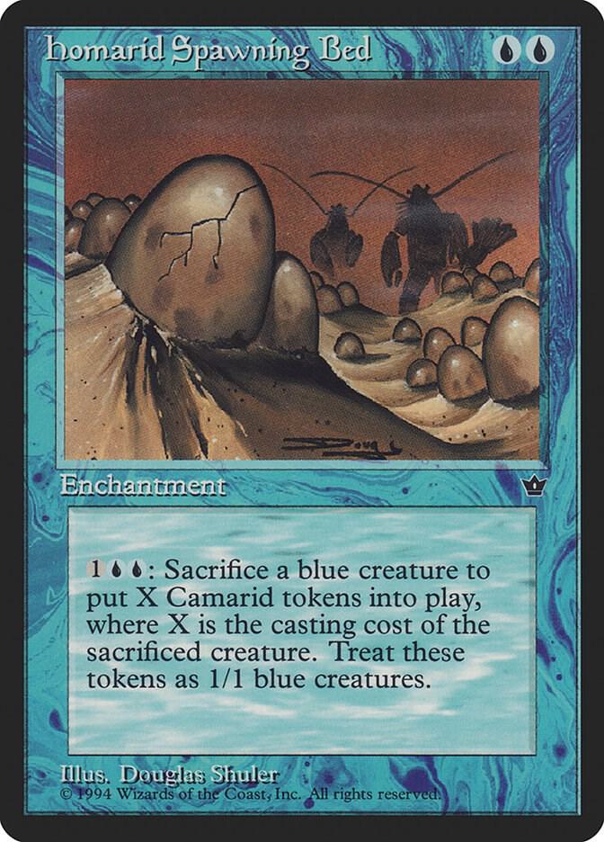 Homarid Spawning Bed card from Fallen Empires