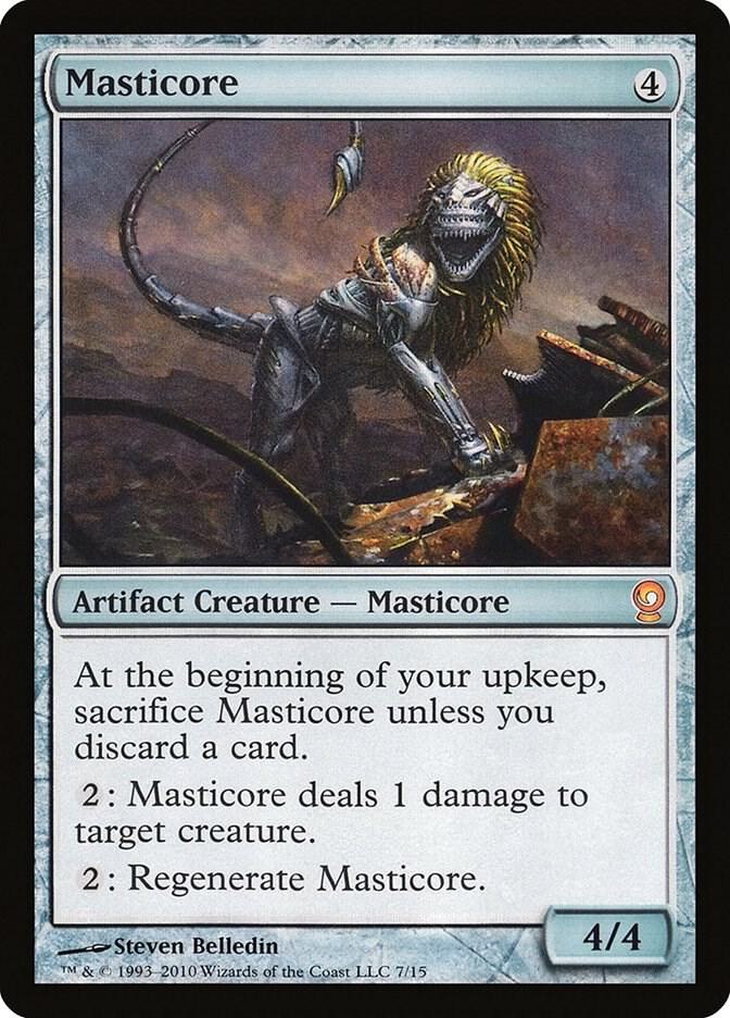 Masticore 7 card from From the Vault: Relics