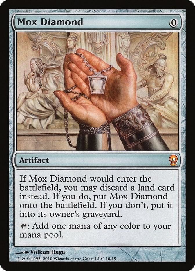Mox Diamond 10 card from From the Vault: Relics