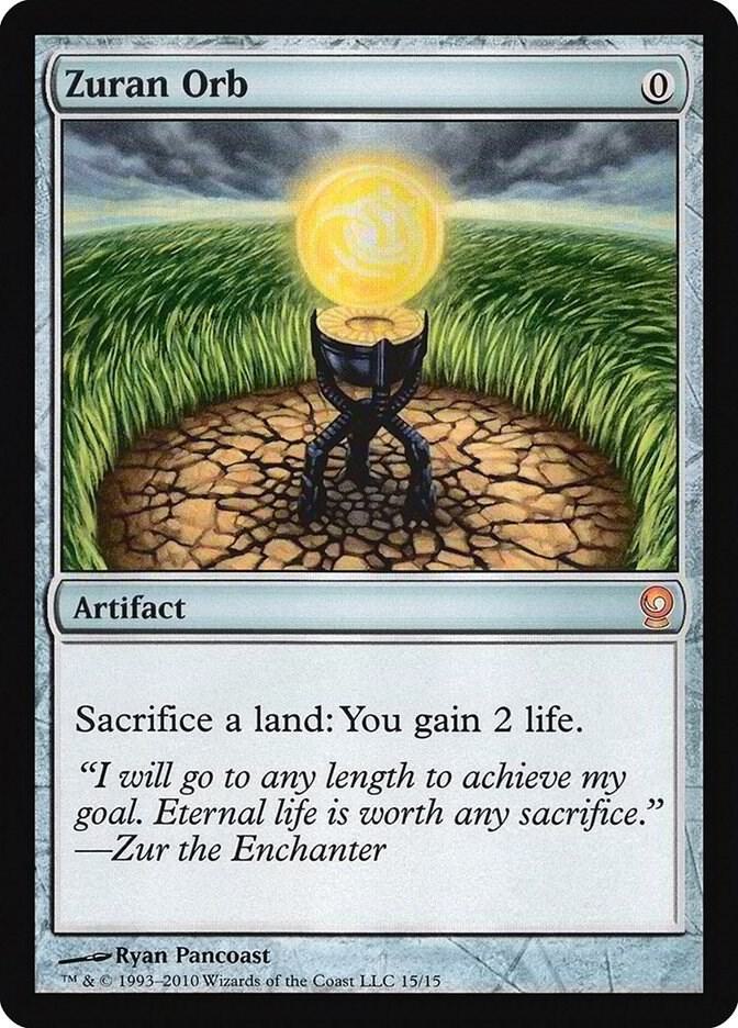 Zuran Orb 15 card from From the Vault: Relics