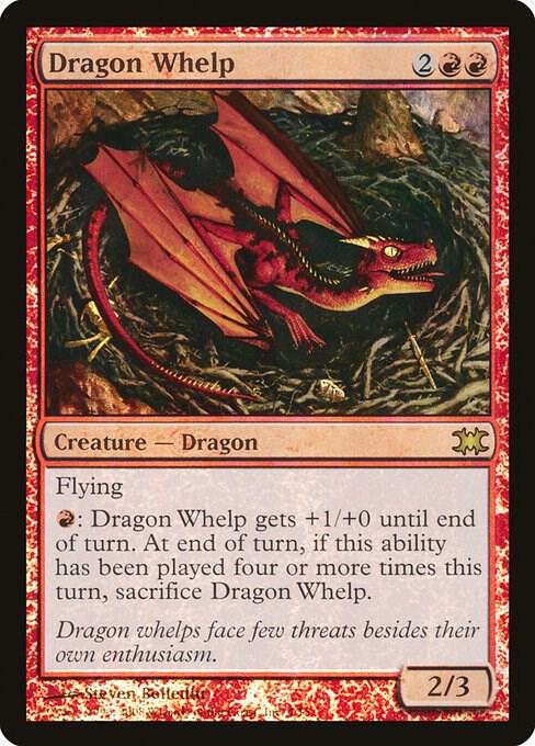 Dragon Whelp 4 card from From the Vault: Dragons