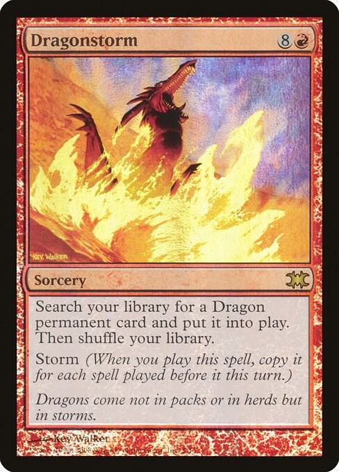 Dragonstorm 5 card from From the Vault: Dragons