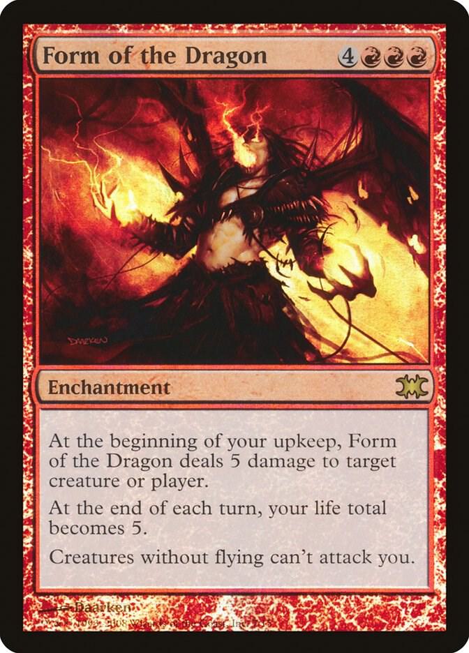 Form of the Dragon 7 card from From the Vault: Dragons