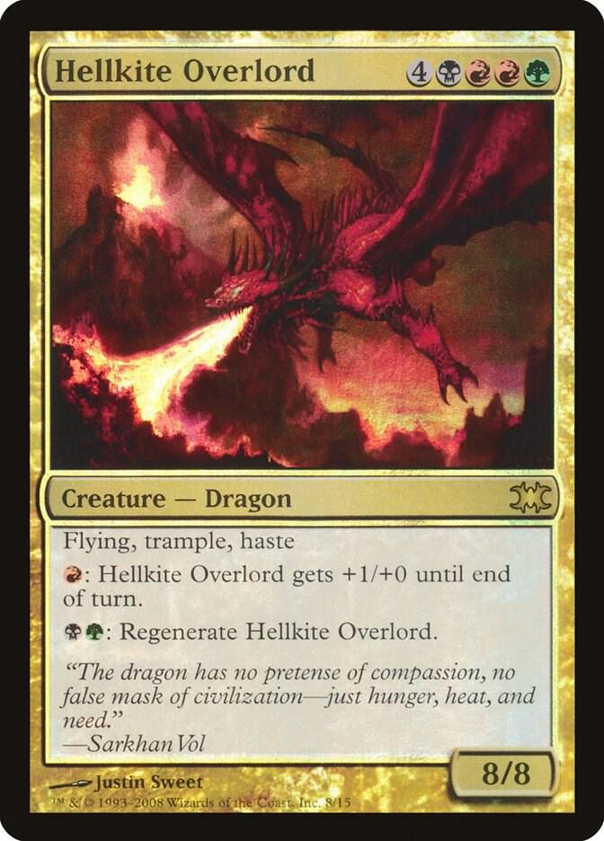 Hellkite Overlord 8 card from From the Vault: Dragons