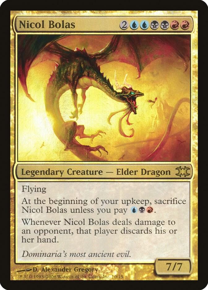 Nicol Bolas 10 card from From the Vault: Dragons
