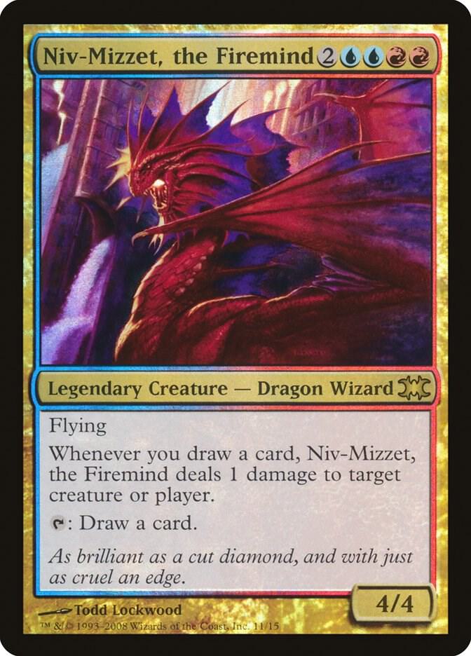 Niv-Mizzet, the Firemind 11 card from From the Vault: Dragons