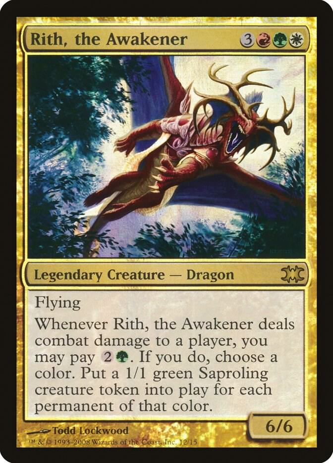 Rith, the Awakener 12 card from From the Vault: Dragons