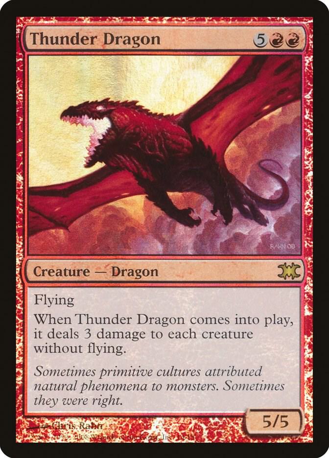 Thunder Dragon 14 card from From the Vault: Dragons