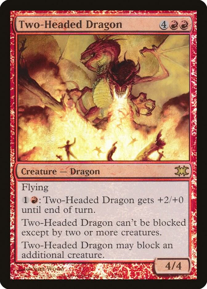 Two-Headed Dragon 15 card from From the Vault: Dragons