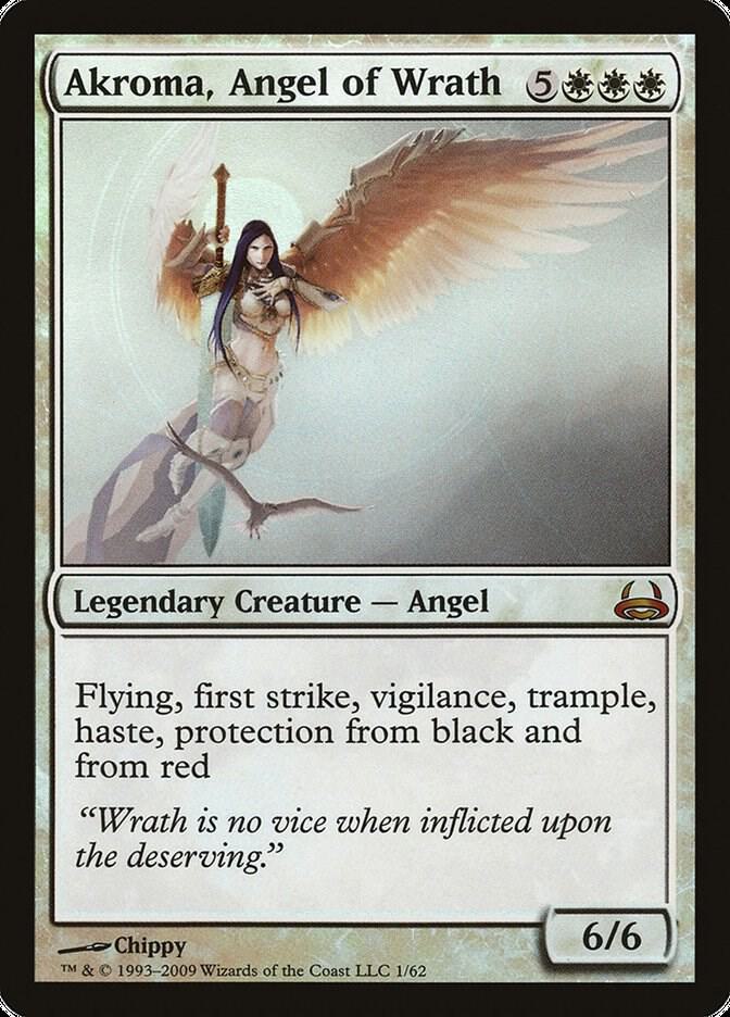 Akroma, Angel of Wrath 1 card from Duel Decks: Divine vs. Demonic